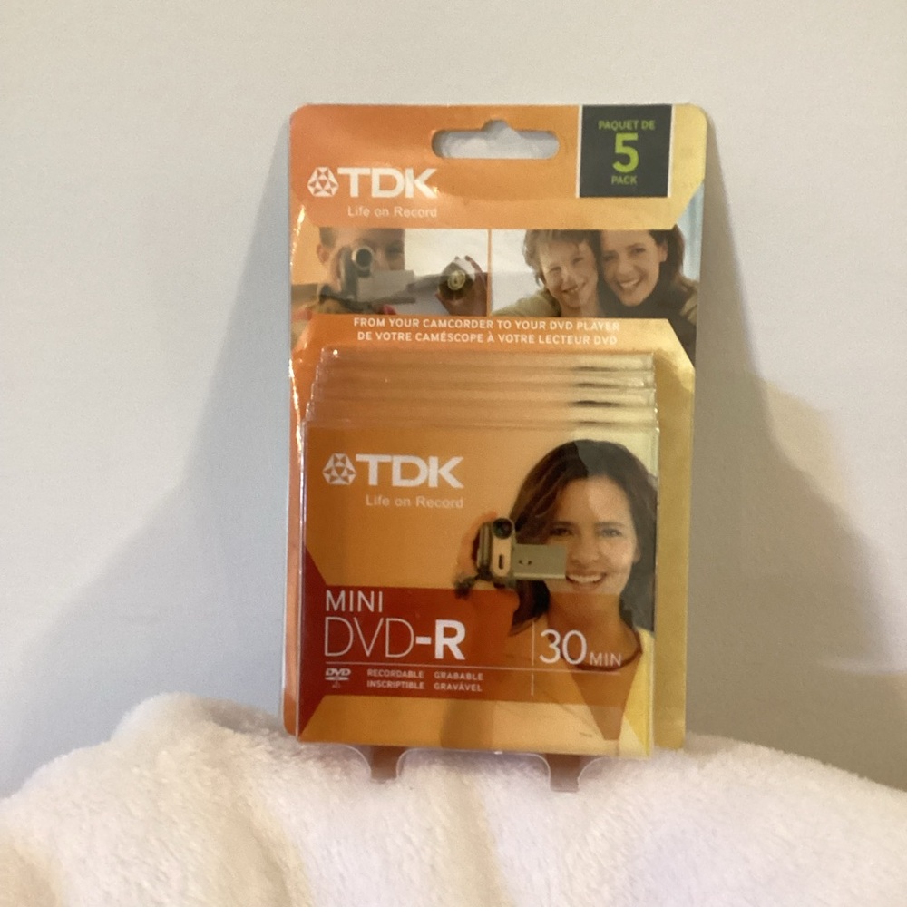 Mini DVD-R 5 Pack - Orange